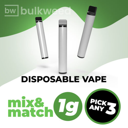 Disposable Vape 1g – Mix & Match – Pick any 3