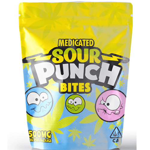 Sour Punch Bites (500mg THC)