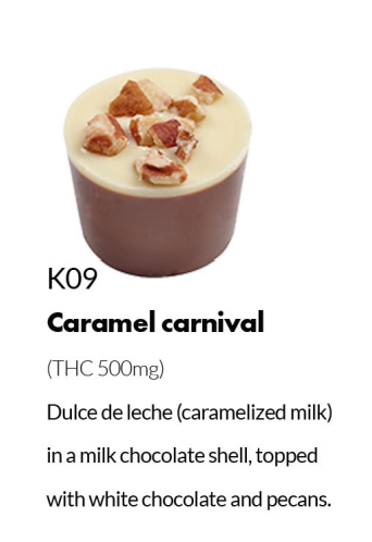 Caramel Carnival (500mg THC)