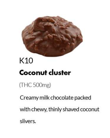 Coconut Cluster (500mg THC)