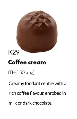 Coffee Cream (500mg THC)