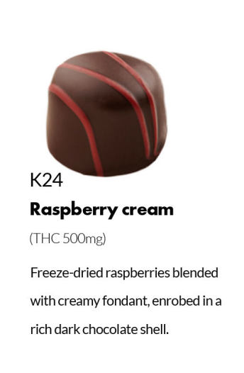 Raspberry Cream (500mg THC)