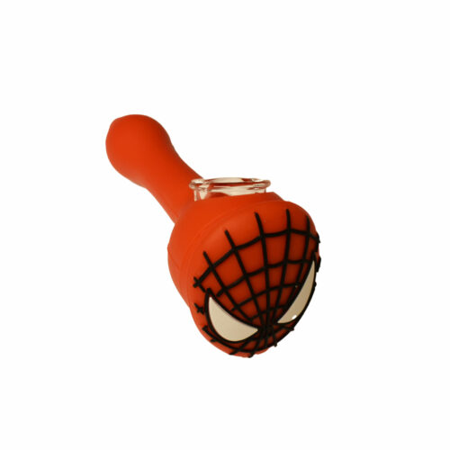 Spiderman Silicone Pipe (Glass Bowl)