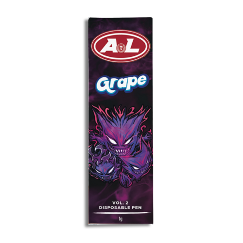 A&L Disposable THC Vape Pen - Grape