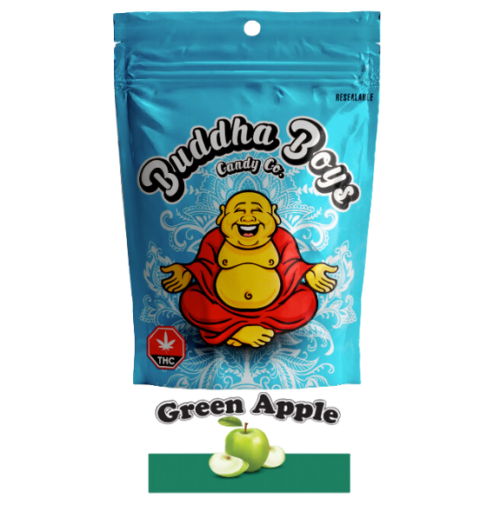 Buddha Boy's Green Apple