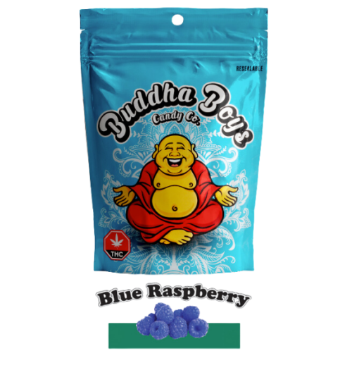 Buddha Boy's Blue Raspberry Flavour