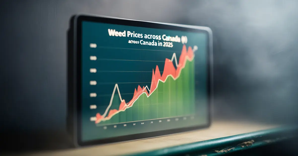 Average Weed Prices Across Canada in 2025