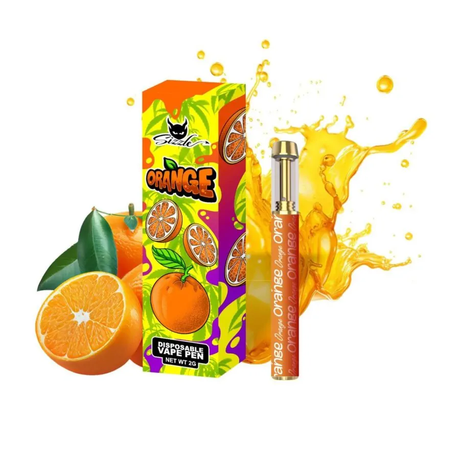 Orange Disposable Pen 2g