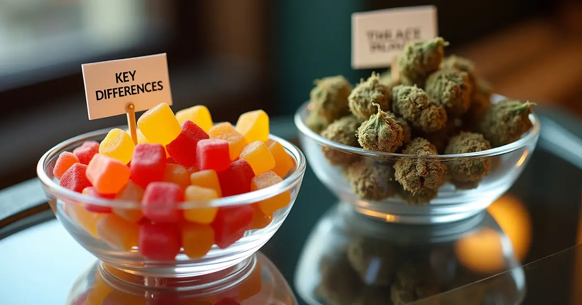Edibles vs Smoking Key Differences