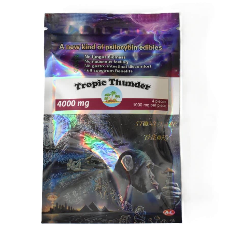 Stoned Ape Theory Mushroom Gummies – Tropic Thunder (4000mg)